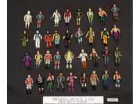 Lot of 35 (#1) GI Joe Figures Hasbro 1980s-1990s Vintage Action Figures UNBROKEN