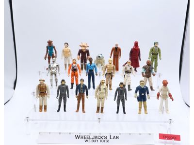 Lot of 20 (#5) Star Wars 1970s-1980s Kenner Vintage Action Figures