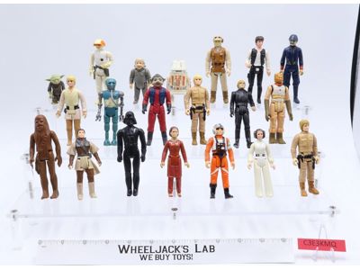 Lot of 20 (#7) Star Wars 1970s-1980s Kenner Vintage Action Figures
