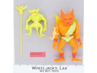 Gargo and Green Demon Blackstar 100% Complete 1985 Galoob Action Figures
