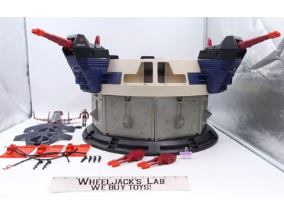 Terror Drome Near Complete GI Joe 1986 Hasbro Action Figure Playset NO REPRO
