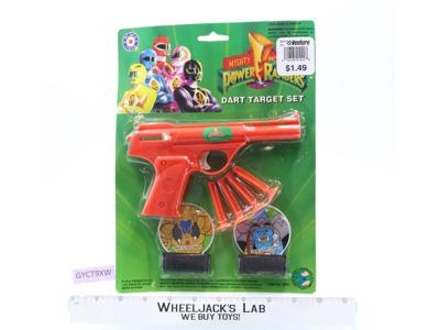 Dart Target Set Mighty Morphin Power Rangers 1994 Placo Toys NEW SEALED