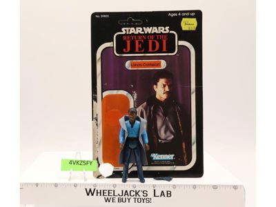 Lando Calrissian Teeth 100% Complete 65 Back-A Star Wars ROTJ 1983 Kenner Figure