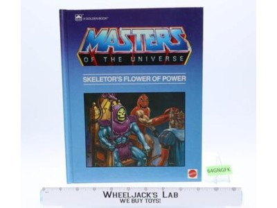 Skeletor's Flower of Power Masters of the Universe MOTU Golden Book Mattel