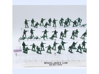 Lot of 42 American Infantrymen WWII 1/32 Scale CTS Toy Soldiers Figures Men