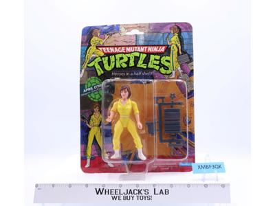 April O'Neil Teenage Mutant Ninja Turtles TMNT 1988 Playmates New MOSC 10 Back