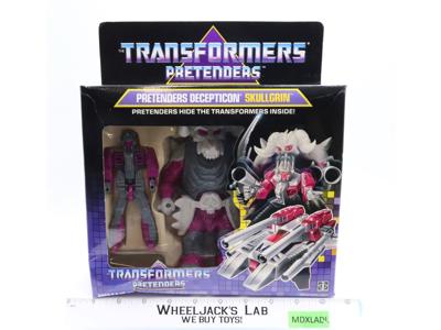 Pretenders Skullgrin G1 Transformers 1987 Hasbro Vintage Action Figure MISB