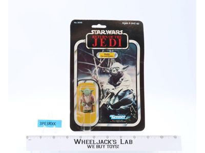 Yoda Brown Snake 65 Back-A Star Wars ROTJ 1983 Kenner Figure NEW MOSC SEALED