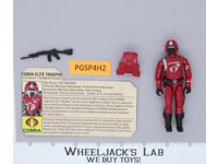 Crimson Guard V1 100% Complete G.I. Joe 1985 Hasbro Vintage Action Figure