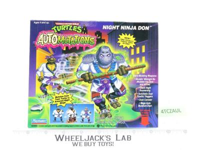 Night Ninja Don TMNT Auto Mutations 1993 Playmates Action Figure NEW MISB SEALED