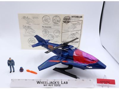Switchblade W/Miles Mayhem 100% Complete 1985 MASK M.A.S.K. Kenner Action Figure