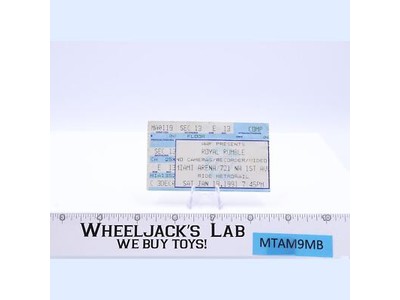 WWF The Royal Rumble Ticket 1991 World Wrestling Federation