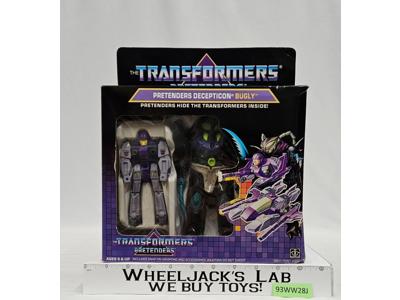 Bugly Pretenders 100% Complete W/BOX & INSERT 1988 Vintage G1 Transformers