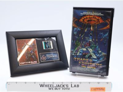 VHS Movie + Original Minicell (53) Special Ed. Transformers Universal Studios