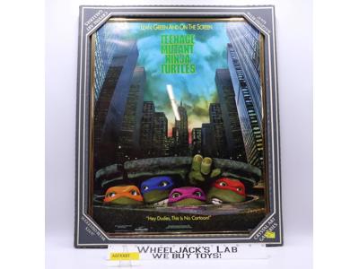 Teenage Mutant Ninja Turtles The Movie TMNT 20x16 1990 Framed Poster NEW SEALED