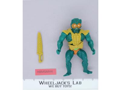 Mer-Man 100% Complete He-Man Masters of the Universe MOTU 1982 Mattel Vintage
