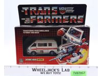 Ratchet 100% Complete W/BOX & INSERT 1985 Vintage Hasbro G1 Transformers