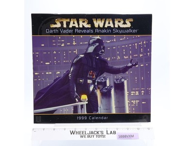 Star Wars Darth Vader Reveals Anakin Skywalker 1999 Bay Street Calendar