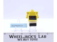 Yellow Roller Robot Eraser 1980's Made in Japan Vintage Action Figure