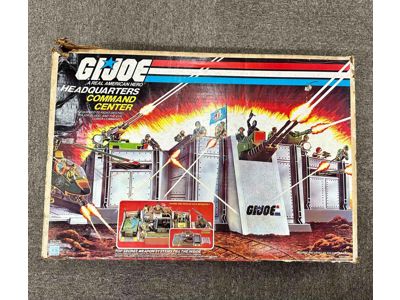 Headquarters Command Center 100% Complete GI Joe 1983 Hasbro Figure Playset