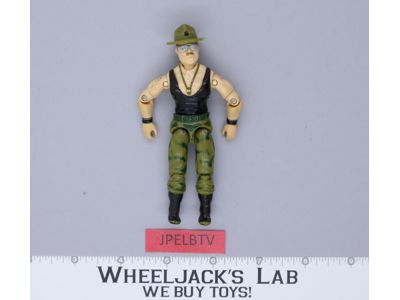 Sgt. Slaughter V2 G.I. Joe 1986 Hasbro Vintage Action Figure