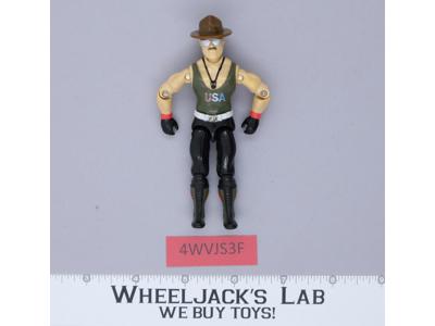 Sgt. Slaughter V1 G.I. Joe 1985 Hasbro Vintage Action Figure