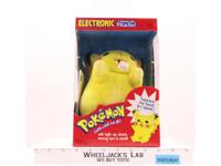 Electronic "I Choose You Pikachu!" Pokémon 1999 Hasbro Plush Figure NEW SEALED