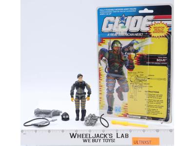 Sci-Fi V2 100% Complete W/ Cardback 1991 G.I. Joe Hasbro Vintage Action Figure