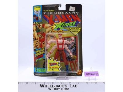 Forearm Marvel Comics The Uncanny X-Men X-Force MOSC 1992 Toybiz Action Figure