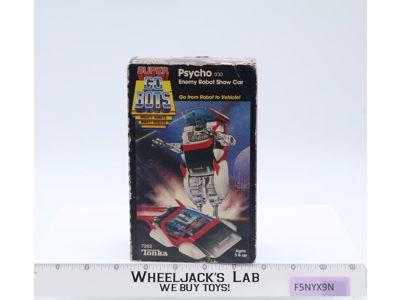 Psycho Show Car 100% Complete W/Box 1983 Super Gobots Go-Bots Bandai Tonka