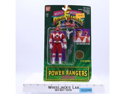 Auto Morphin Jason #1 Red Ranger Mighty Morphin Power Rangers 1994 Bandai MOSC