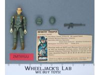 Grunt V1 Straight Arms 100% Complete G.I. Joe 1982 Hasbro Vintage Action Figure