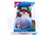 Holiday Ariel W/ Flounder Ornament The Little Mermaid Disney 1991 Tyco NEW MISB