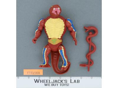 Rattlor RED NECK 100% Complete He-Man Masters of the Universe MOTU 1986 Mattel
