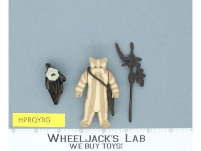 Logray Ewok 100% Complete Star Wars ROTJ 1983 Vintage Kenner NO REPRO
