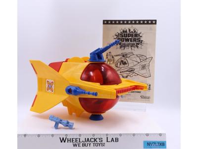 Delta Probe One Super Powers 1985 Kenner Vintage Action Figure Vehicle