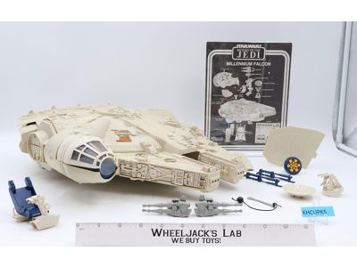Millennium Falcon WORKS 100% Complete Star Wars 1979 Kenner Vehicle