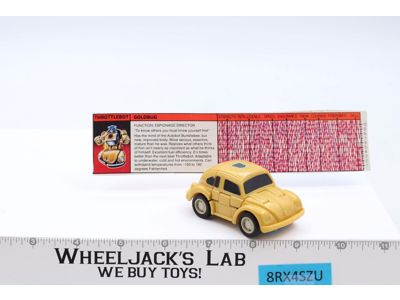 Goldbug 100% Complete 1987 G1 Transformers Hasbro Action Figure Vintage