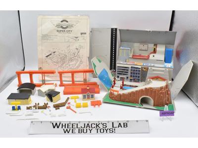 Super City Toolbox Micro Machines 1988 Galoob Carry Playset Case