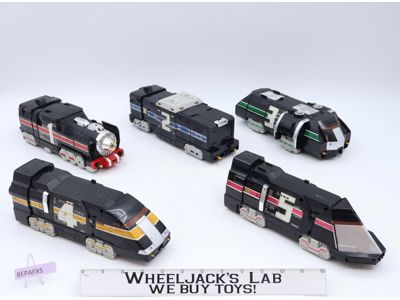 Super Train Megazord Power Rangers Lightspeed Rescue 1999 Bandai