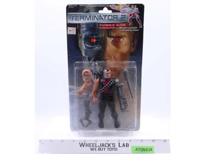Power Arm Terminator 2 w/ Missile Launcher Grabbing Claw Kenner 1991 MOSC Figure