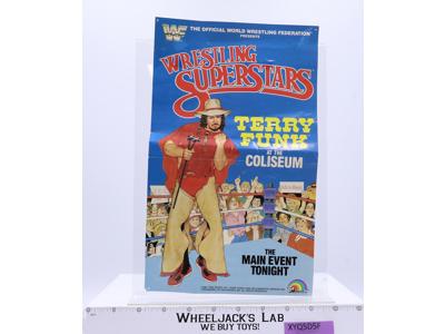 Terry Funk Original Poster 1986 WWF LJN Wrestling Vintage