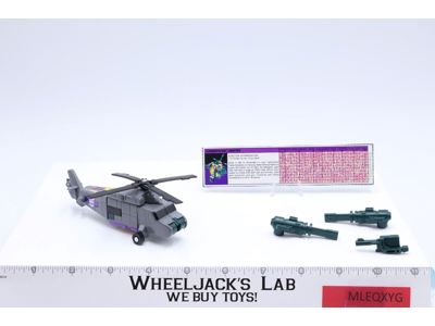 Vortex 100% Complete 1986 Vintage Hasbro G1 Transformers Action Figure