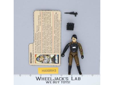 Major Bludd V1 100% Complete G.I. Joe 1983 Hasbro Vintage Action Figure