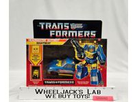 Headmaster Nightbeat W/BOX & INSERT 100% Complete Vintage G1 Transformers MIB