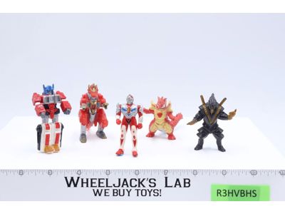 Lot of 5 Superhuman Samurai Syber Squad 1994 Playmates Action Figures Vintage