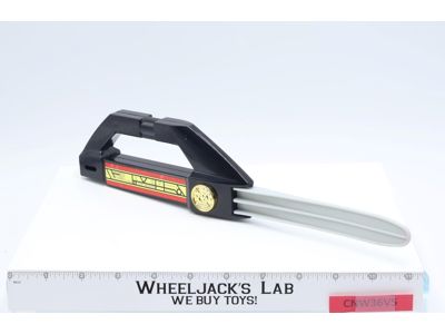Zeo Black Ranger Dagger Sword Power Rangers 1996 Bandai Role Play Accessory