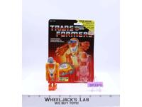 Wheelie 100% Complete W/CARDBACK & BUBBLE NEAR MINT 1985 G1 Transformers