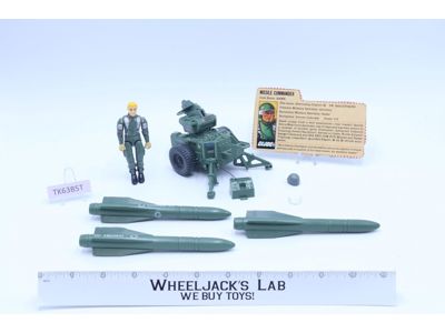 MMS Mobile Missile System W/Hawk 100% Complete G.I. Joe Hasbro 1982 Vintage