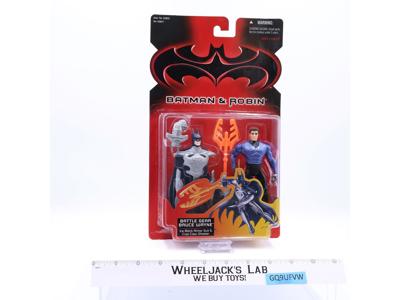 Battle Gear Bruce Wayne DC Comics Batman and Robin 1997 Kenner Figure NEW SEALED